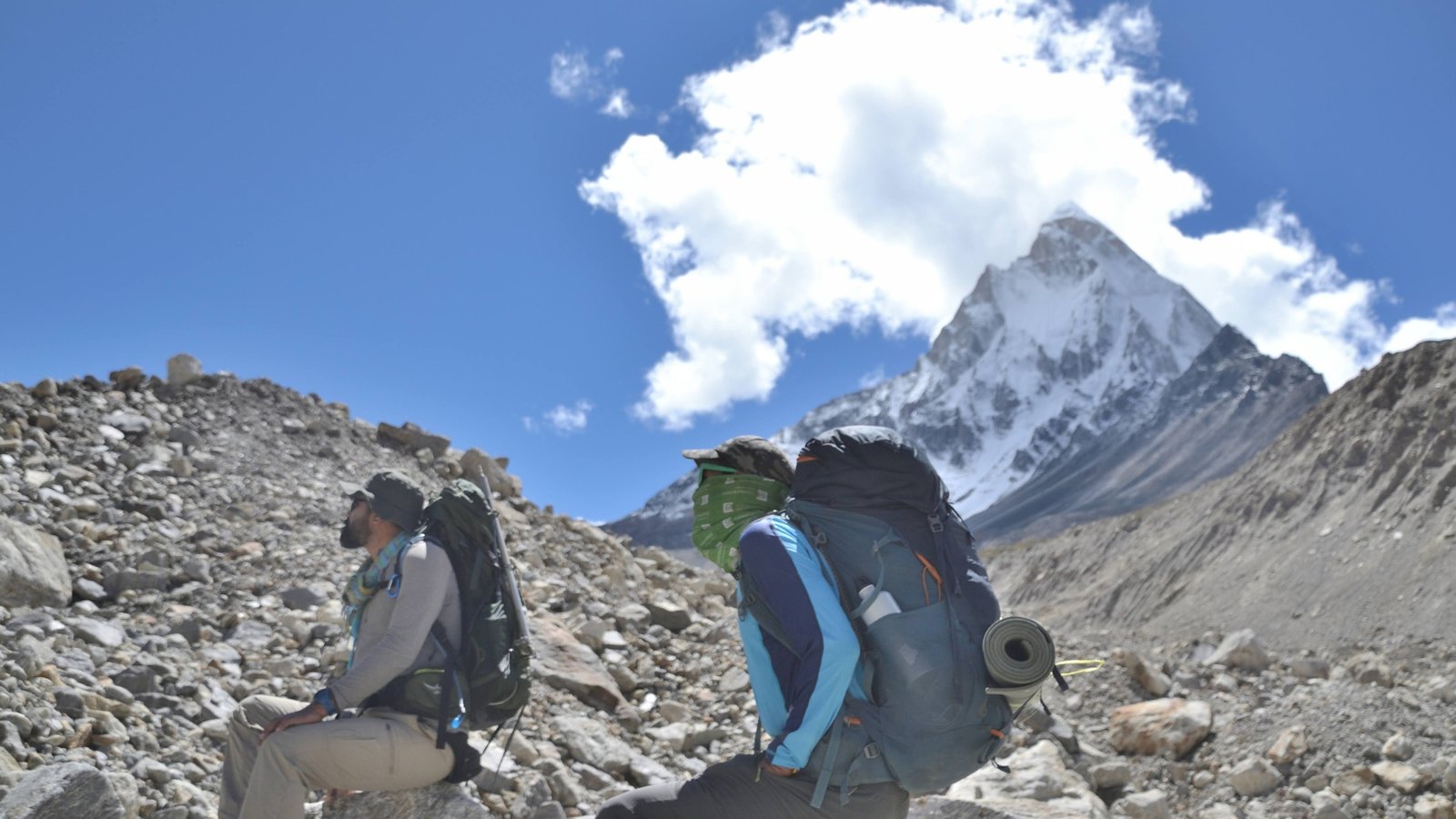Kalindi Khal glacier pass expedition, Garhwal Himalaya